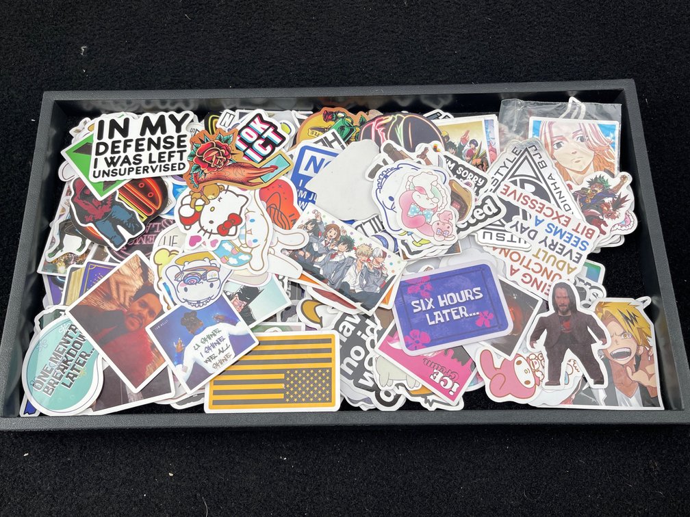 Collection of Pop Culture Stickers