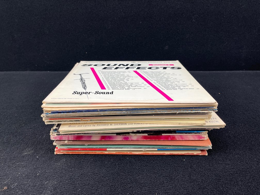 Large Collection of Vinyl Records
