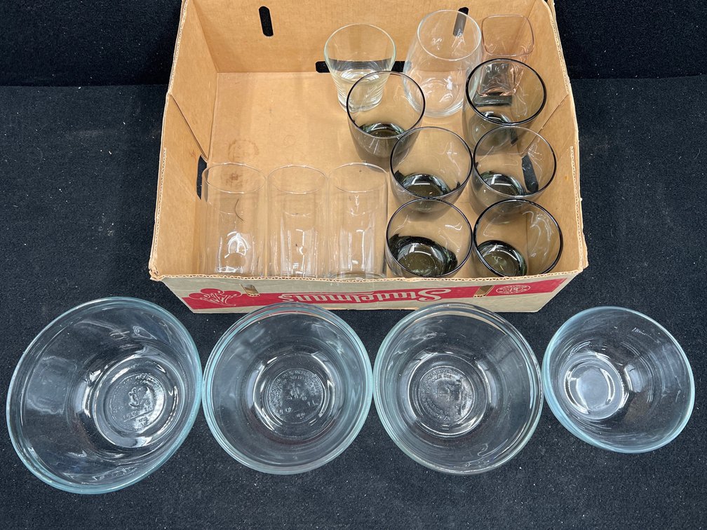 Glass Cups & Glass Bowls