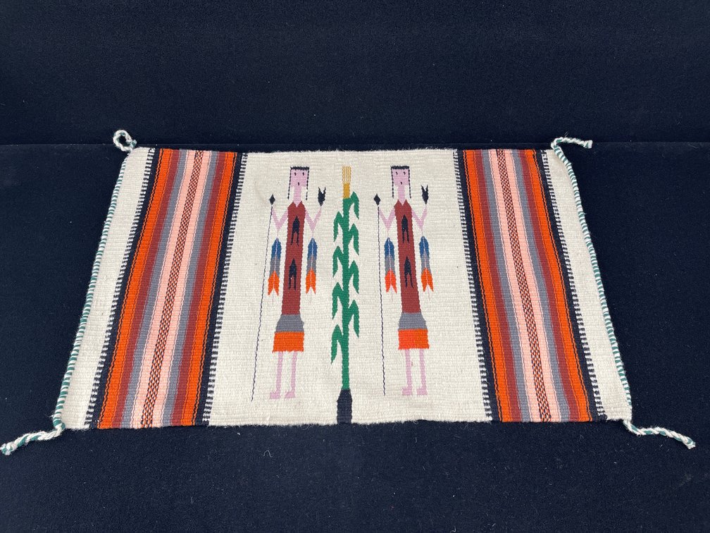 Handwoven Southwestern Navajo Textile
