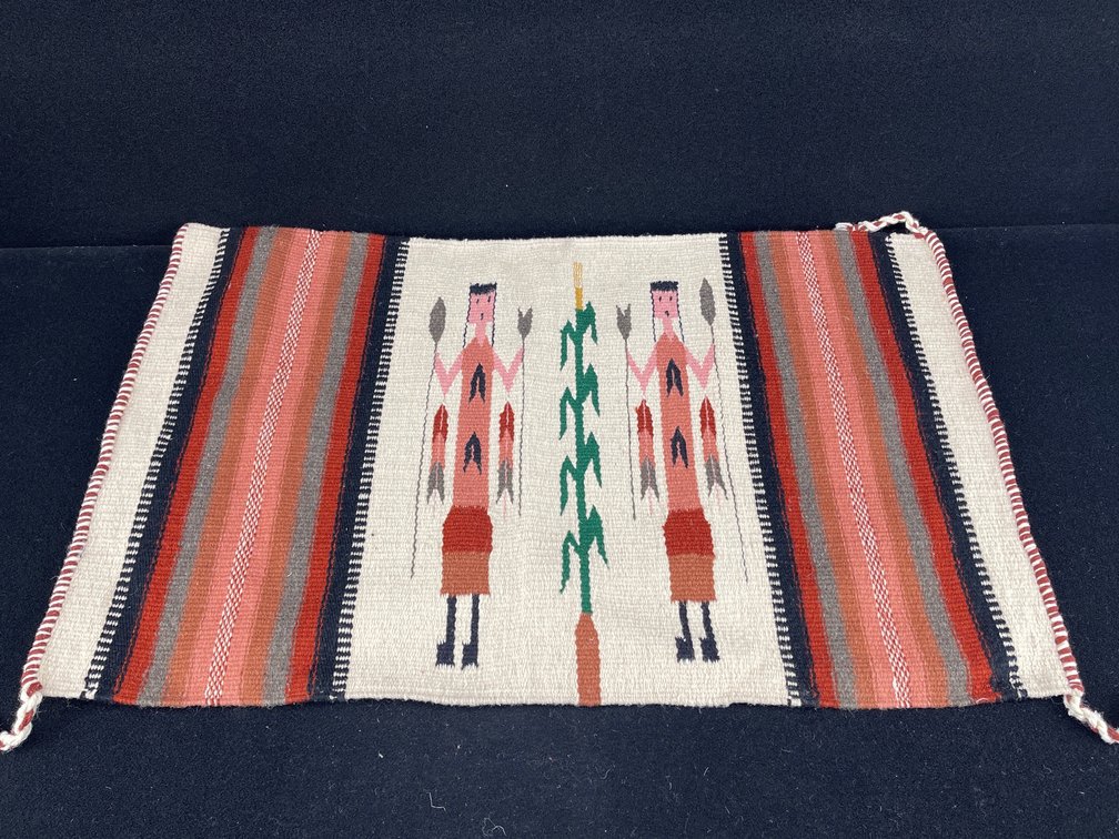 Handwoven Southwestern Navajo Textile