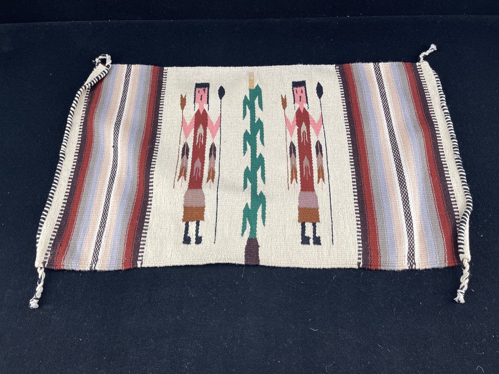 Handwoven Southwestern Navajo Textile