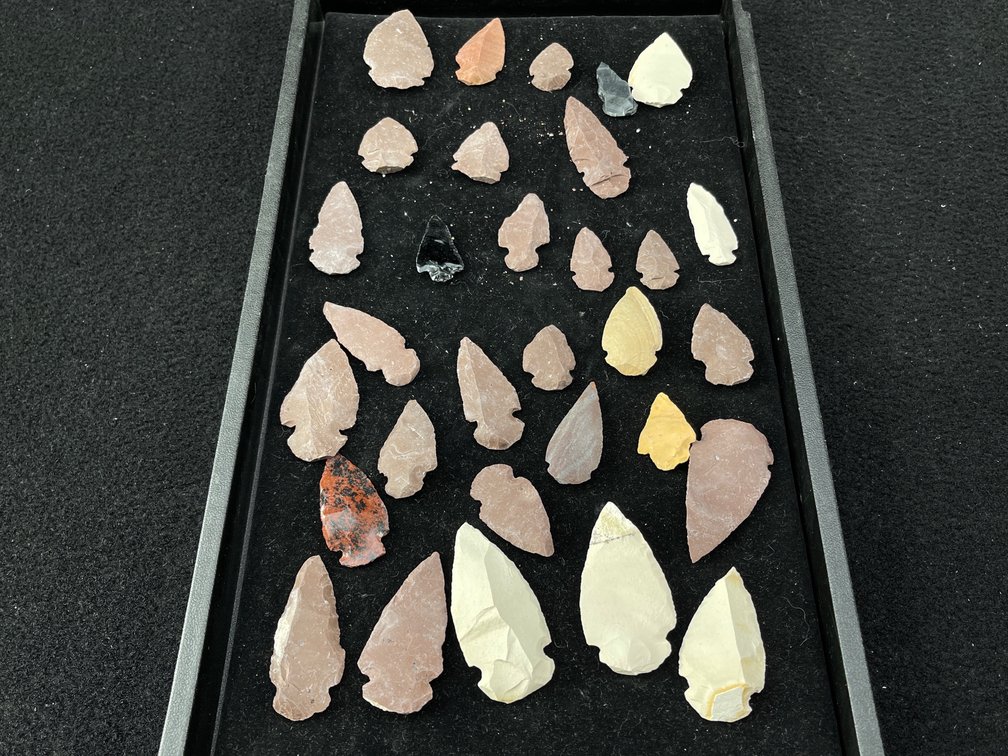 Native American Stone Arrowheads
