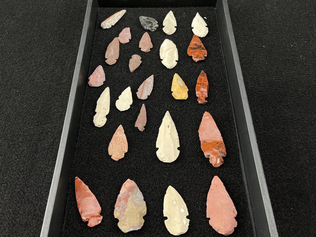 Native American Stone Arrowheads