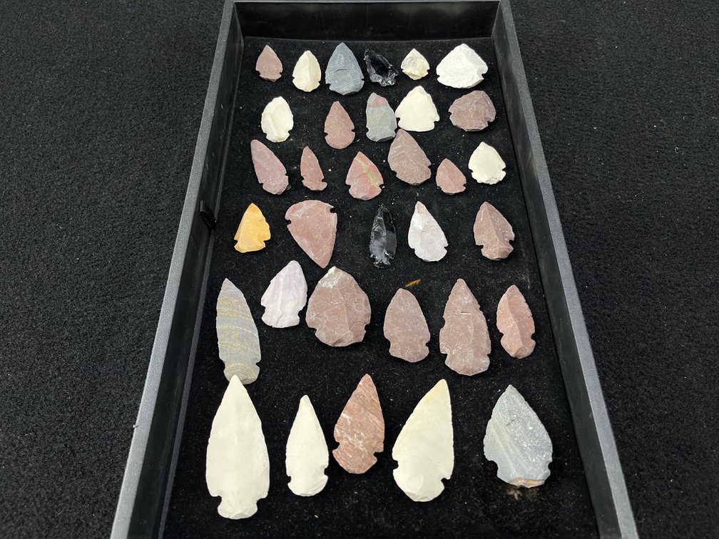 Native American Stone Arrowheads