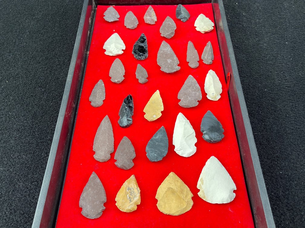Native American Stone Arrowheads