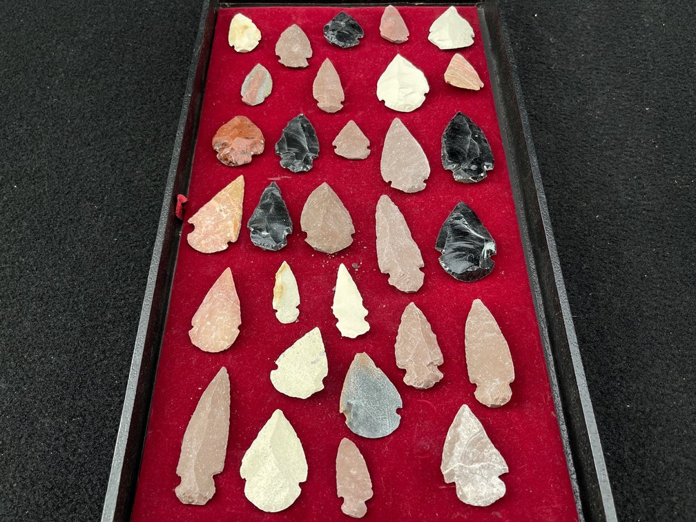 Native American Stone Arrowheads