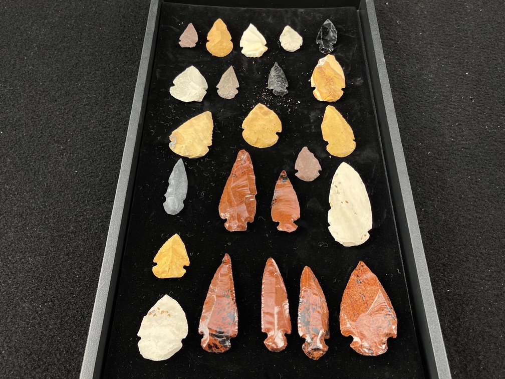 Native American Stone Arrowheads