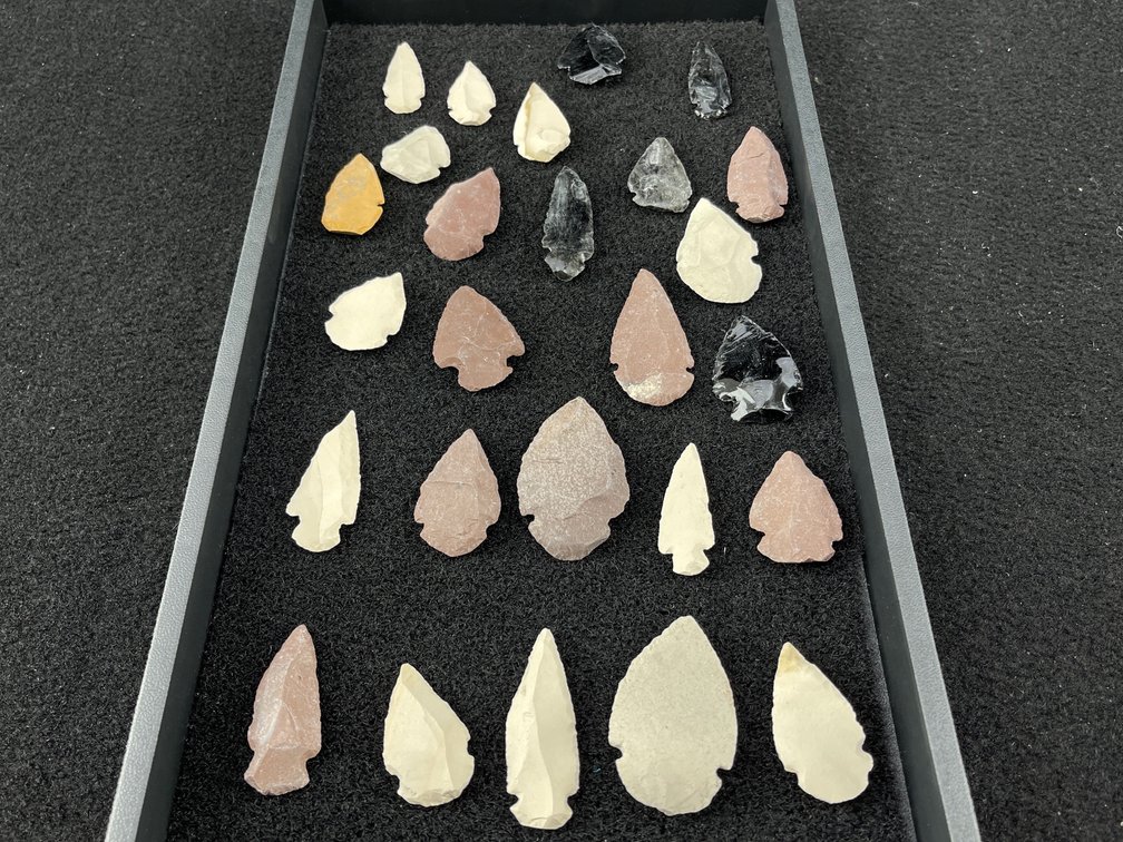 Native American Stone Arrowheads