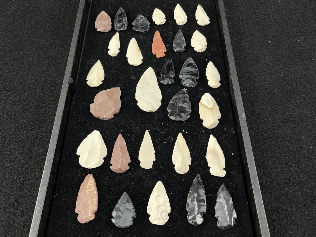 Native American Stone Arrowheads