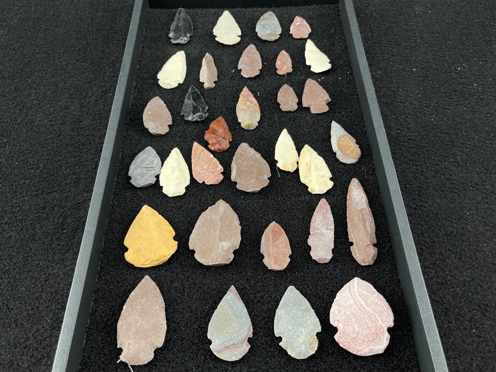 Native American Stone Arrowheads