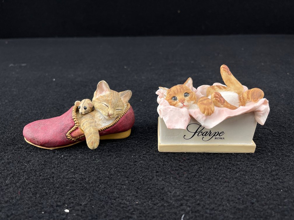 Kitten Tales Cat Figurines