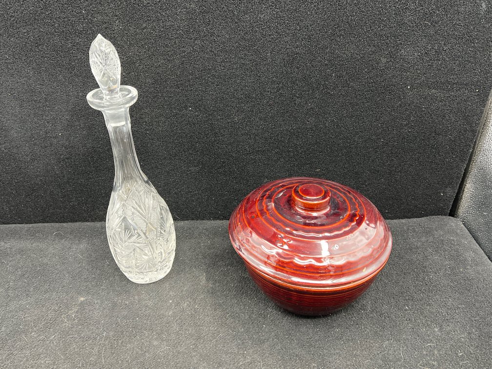 Decanter, & Oven Bowl