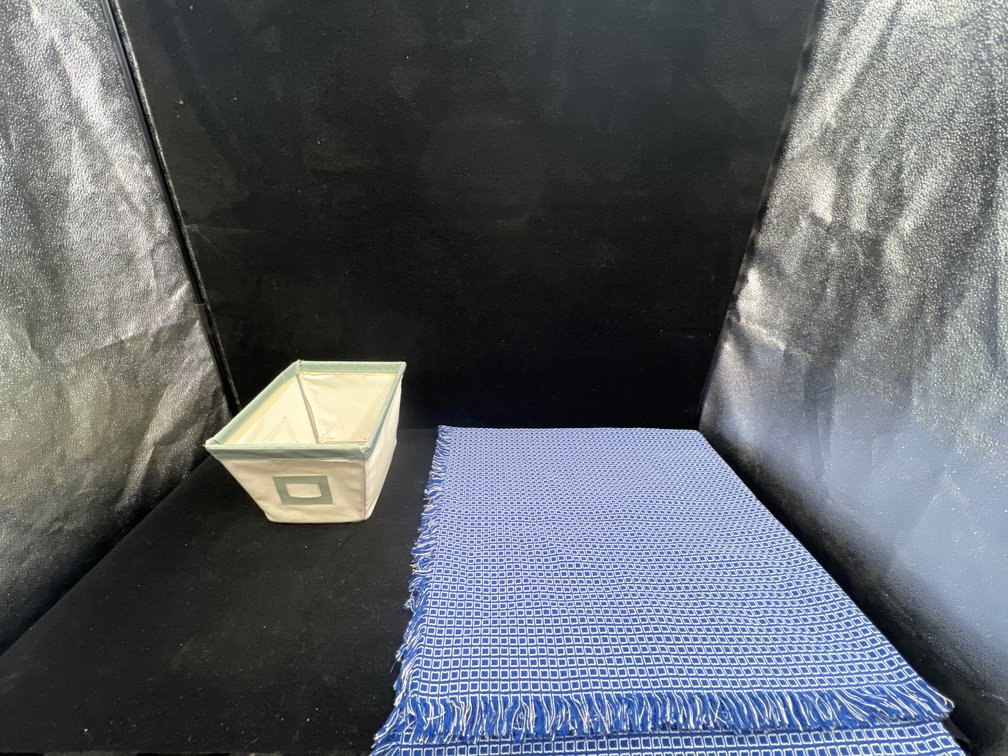 Decorative Box & Throw Blanket