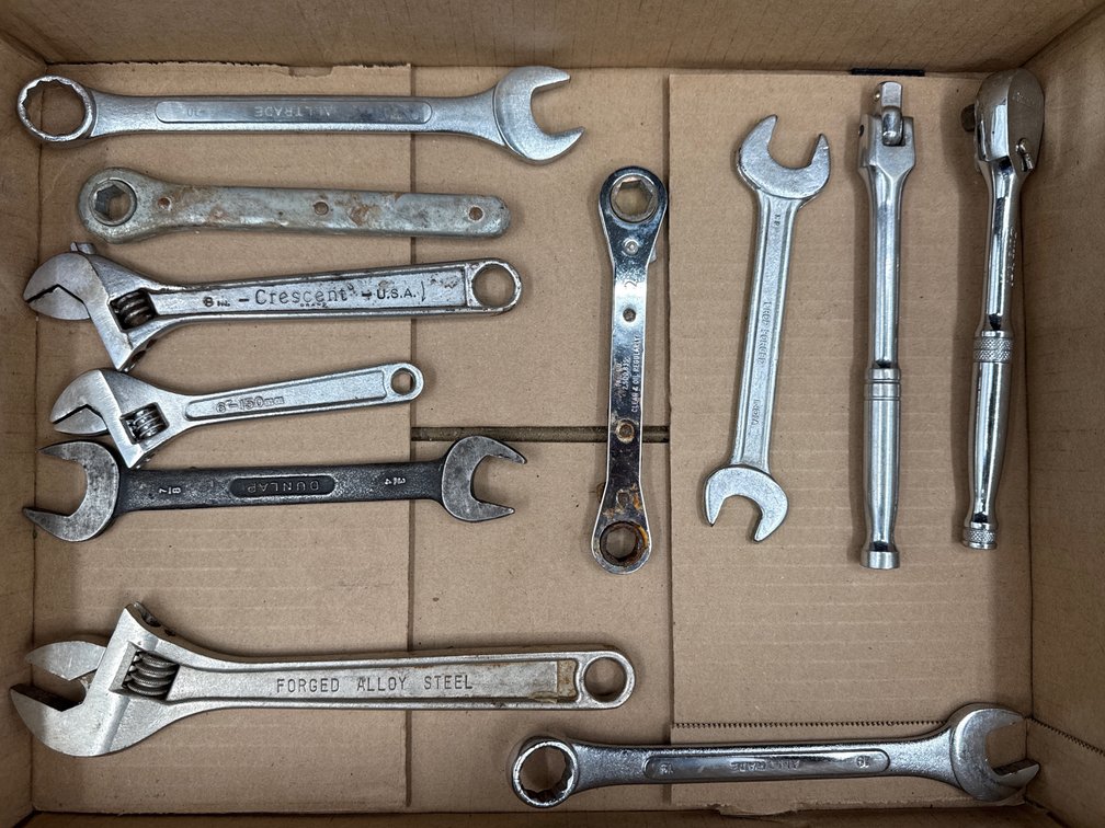 Wrenches, Adjustable Wrenches, & Breaker Bar
