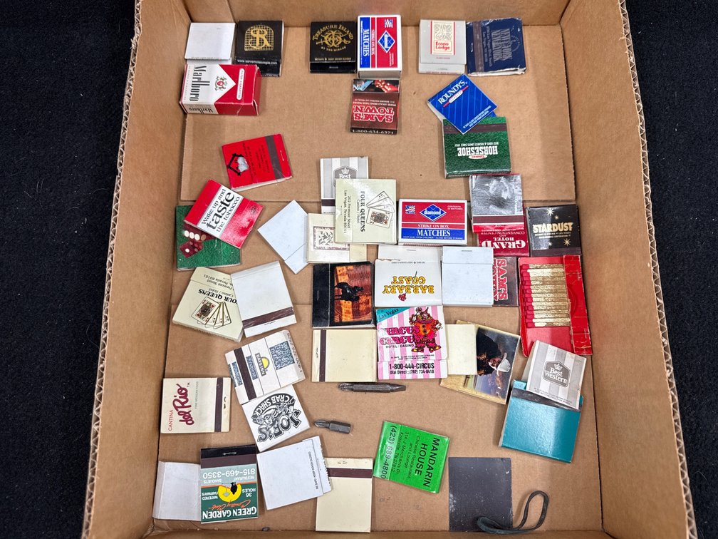 Match Books, & Matches