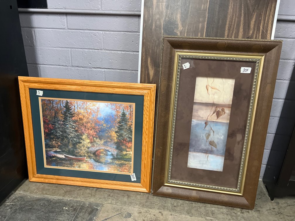 2 Framed Pictures