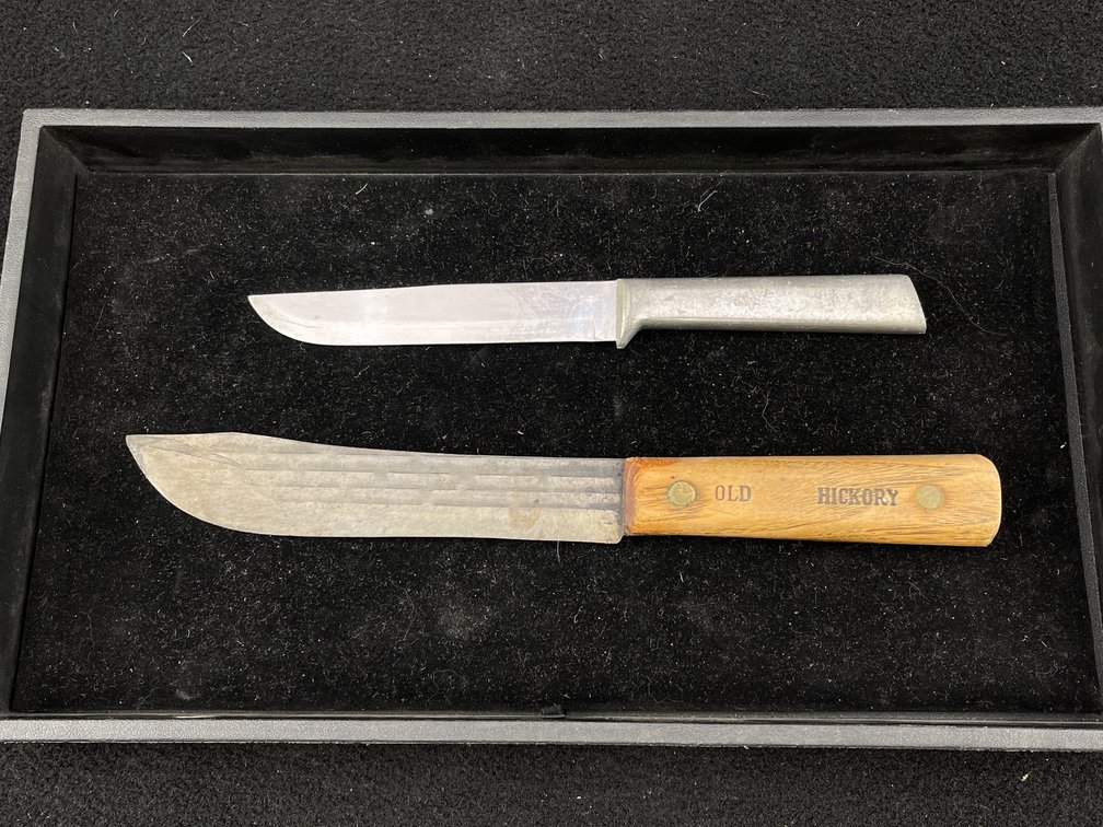 Old Hickory Carbon Steel Kitchen Knife and Pairing Knife