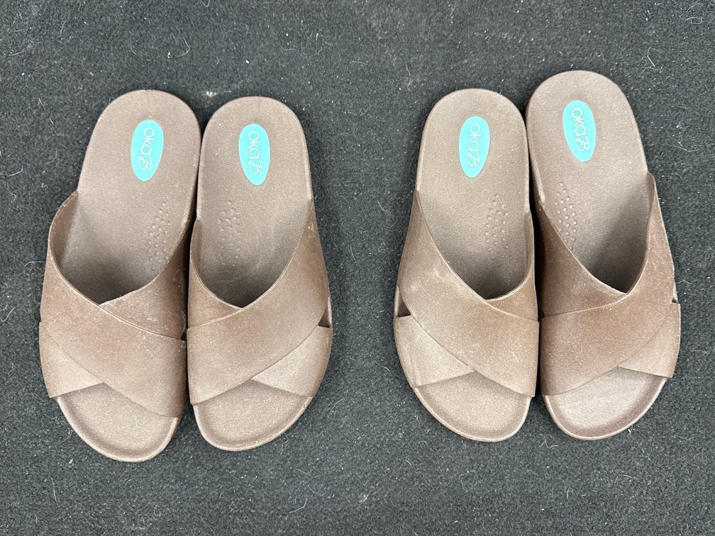 2 Pairs of Oka•B Sandals