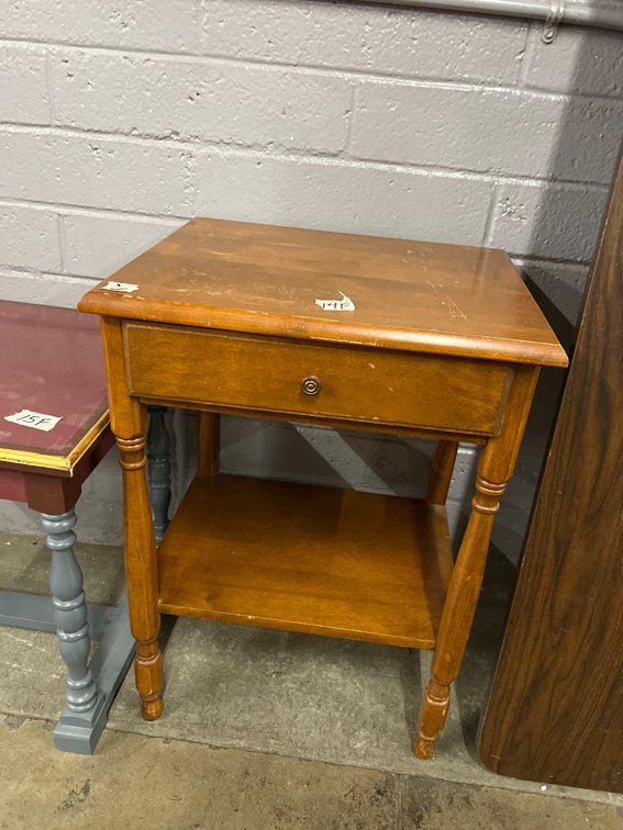 Wooden Nightstand