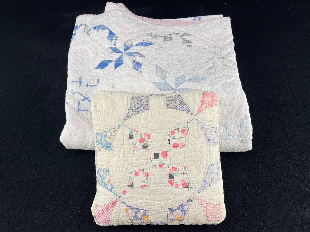 Patchwork Quilt Blanket and Pillow