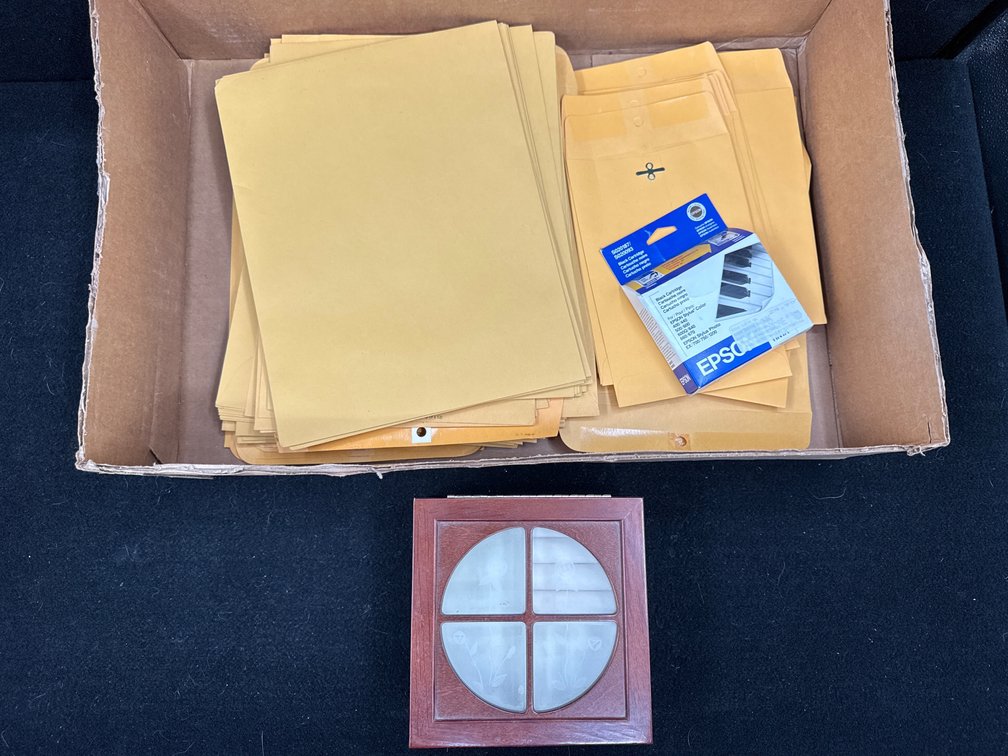 Envelopes, Printer Cartridge, Jewelry Box