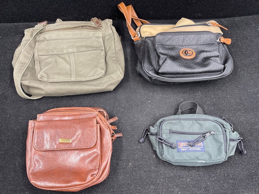 3 Purses, & Fanny Pack