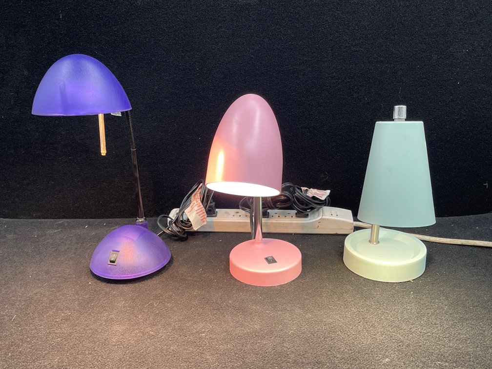 3 Desk Lamps