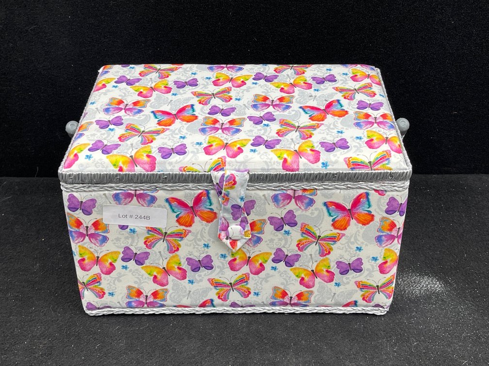 Butterfly Sewing Box