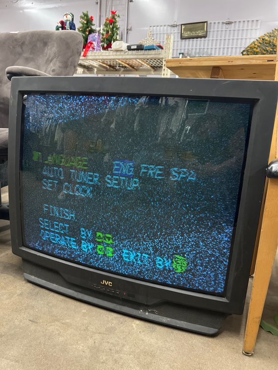 32 inch Box JVC TV