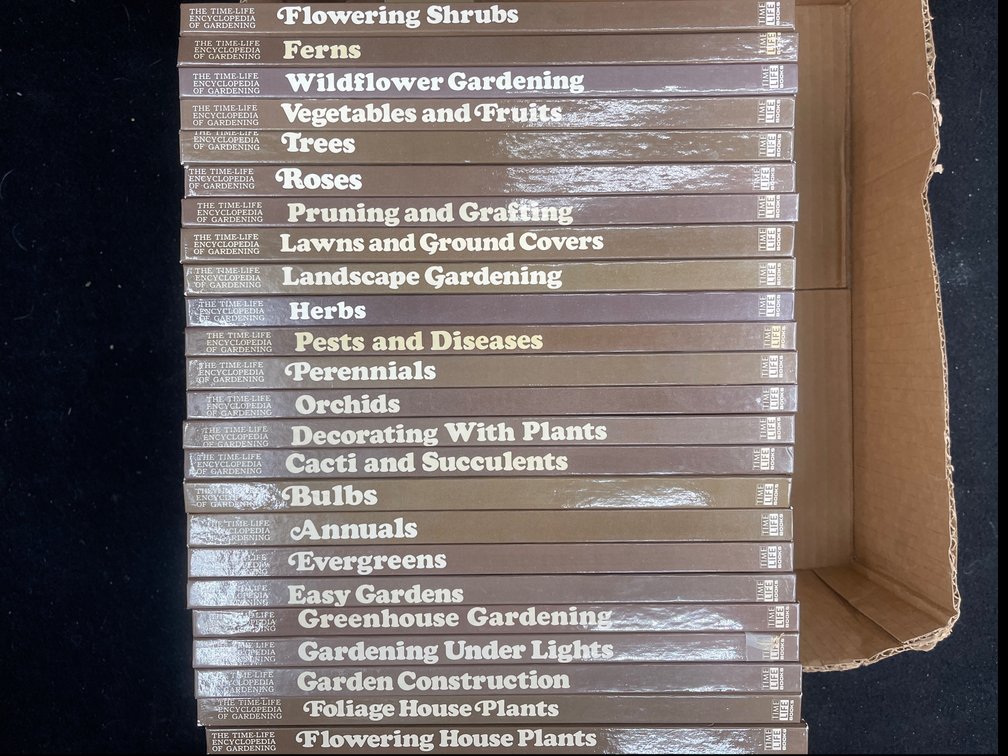 Time Life Encyclopedias of Gardening