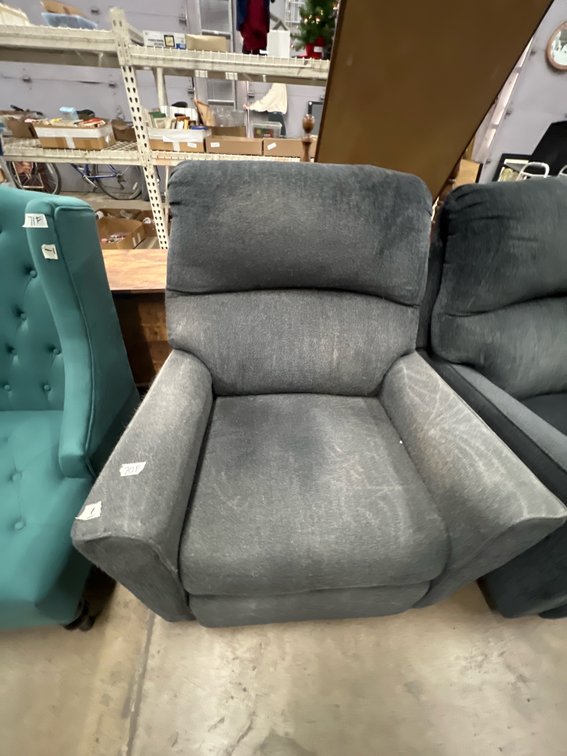 Gray Reclining Chair