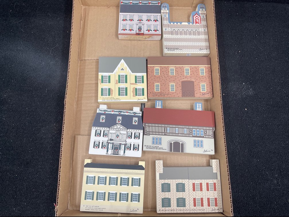 The Cat’s Meow Village Houses