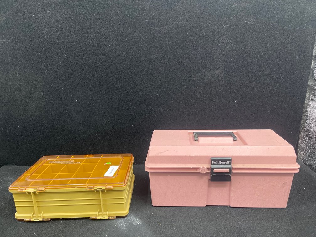 Magnum Tackle Box, & Pink Tool Box