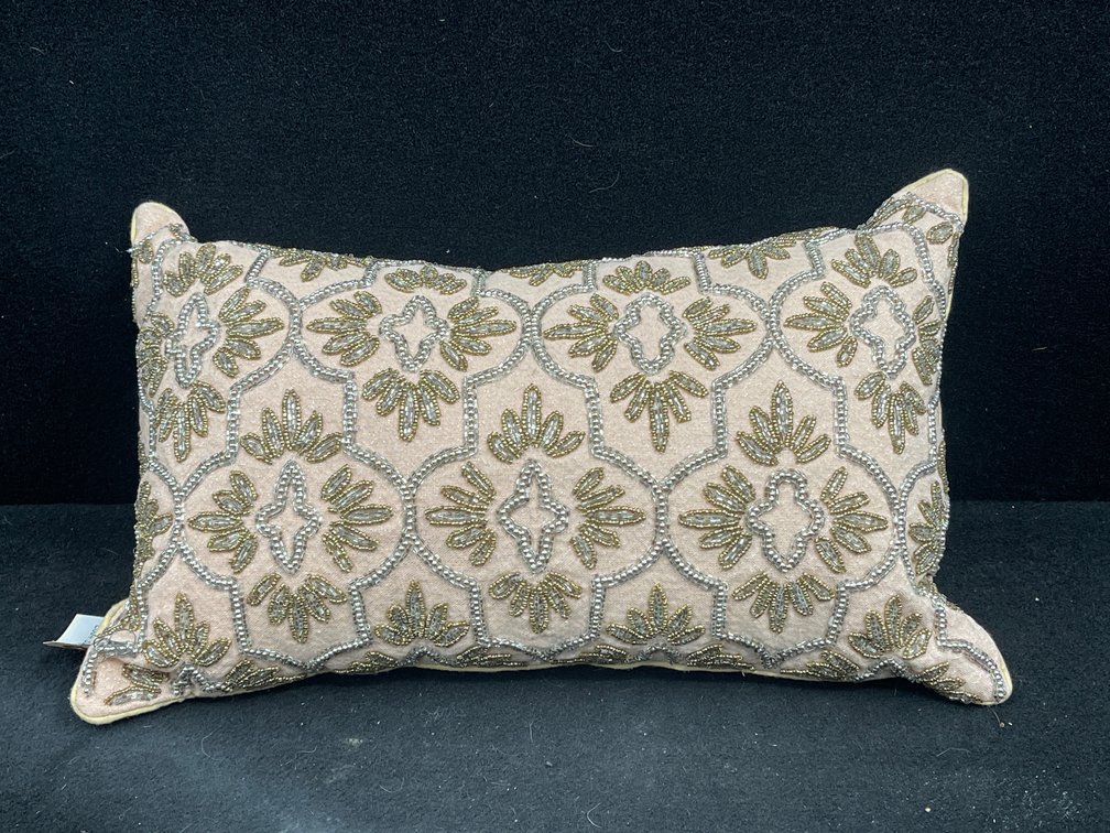 Small Beaded Pillow
