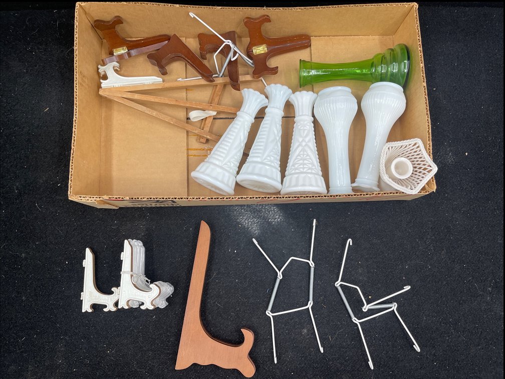 Small Bases, Plate Holders, & Plate Hangers