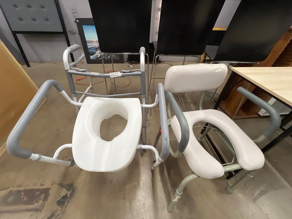 Over the Toilet Chair, Walker and Shower Chair