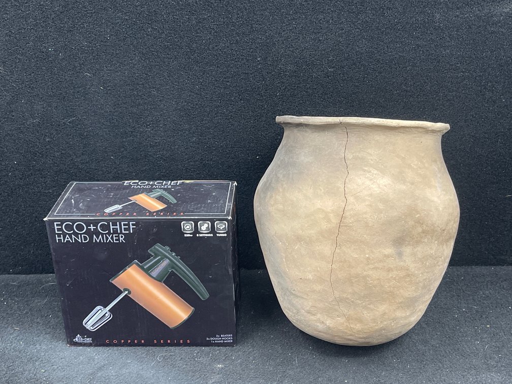 Terracotta Pot, Echo+Chef Hand Mixer