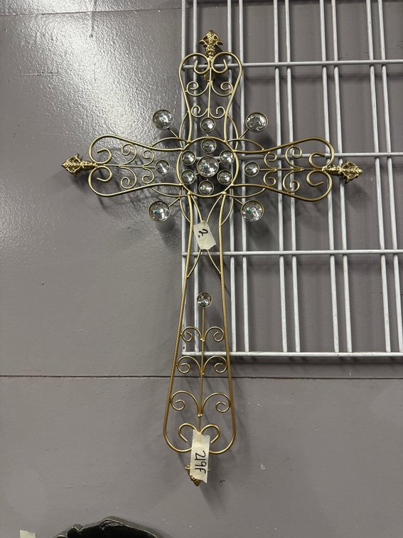 Metal Cross Wall Hanging