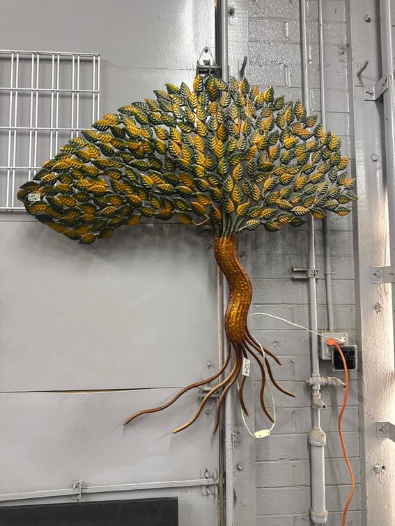 Large Metal Tree Hanging