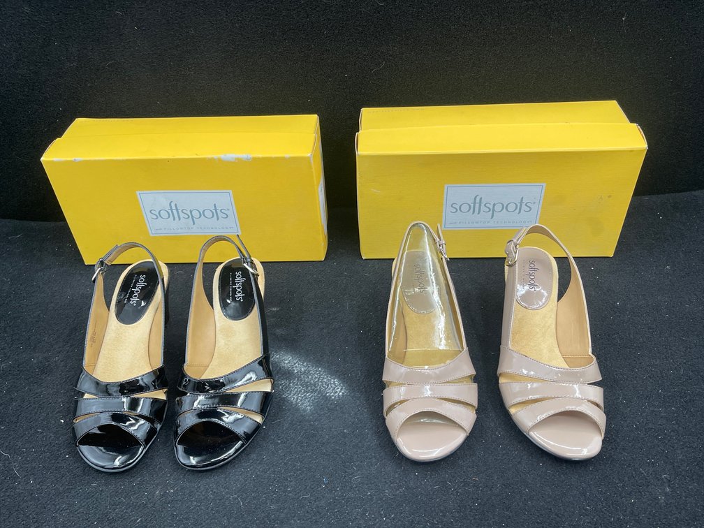 2 Pair of Softspots Heels