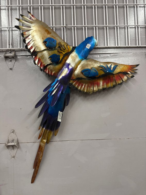 Metal Bird Wall Hanging
