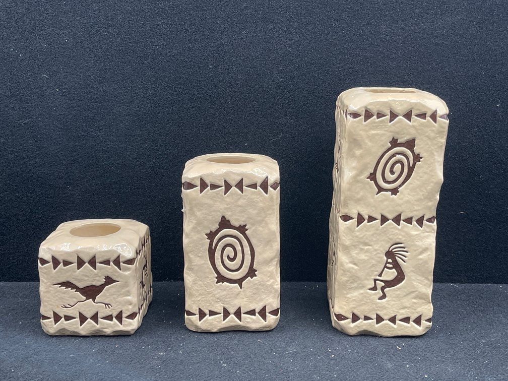 3 SouthWest Vases
