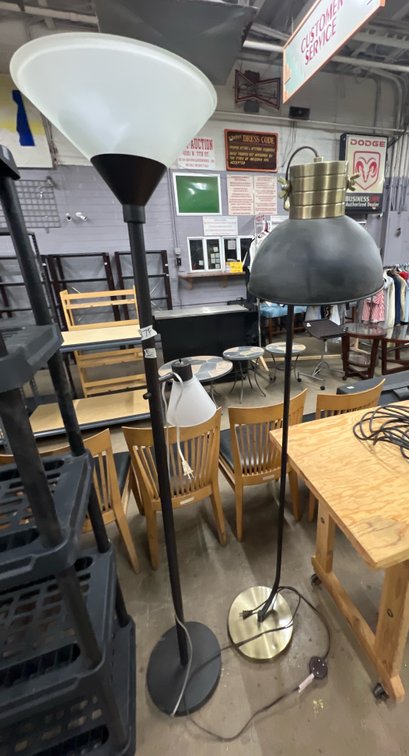 2 Floor Lamps