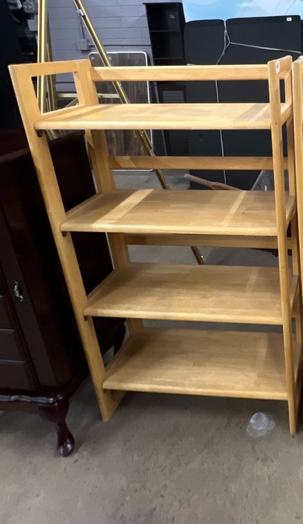 Foldable Wooden Shelves