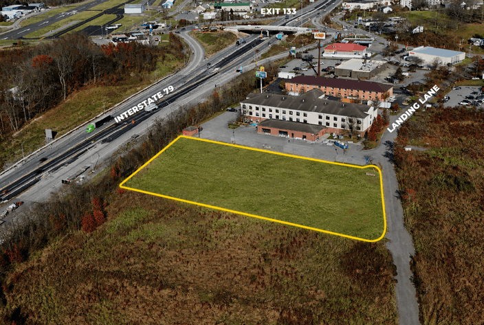 Image for 2.11 Acres of Prime Development Land off of I-79 Exit! Partial Seller Financing! Bidding is open now and begins closing on Thursday November 5th, at 6:00 p.m.