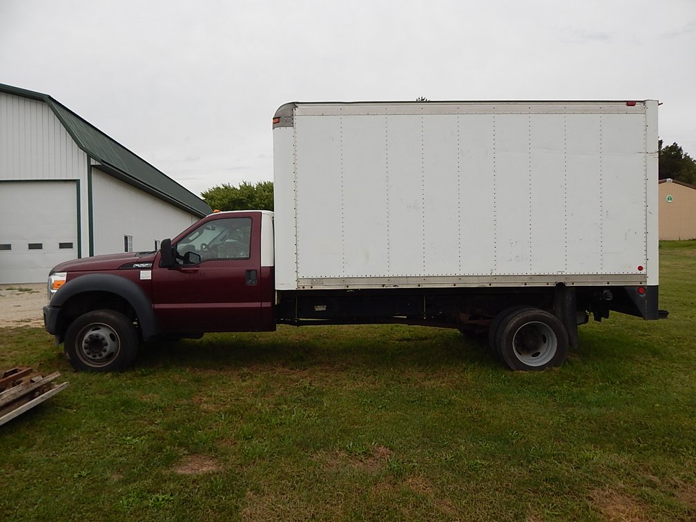 2014 Ford F550XL Super Duty Box Truck (Has WI Title)