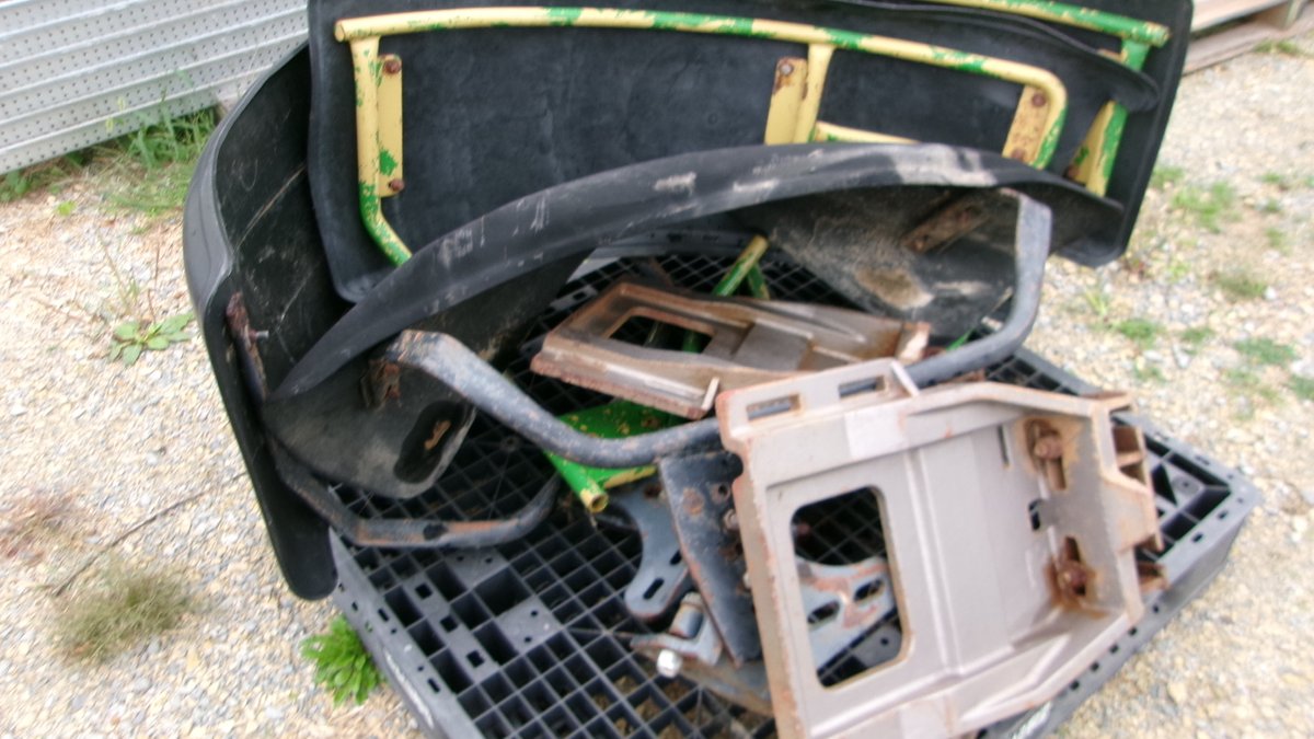 Pallet of Fenders and Brackets