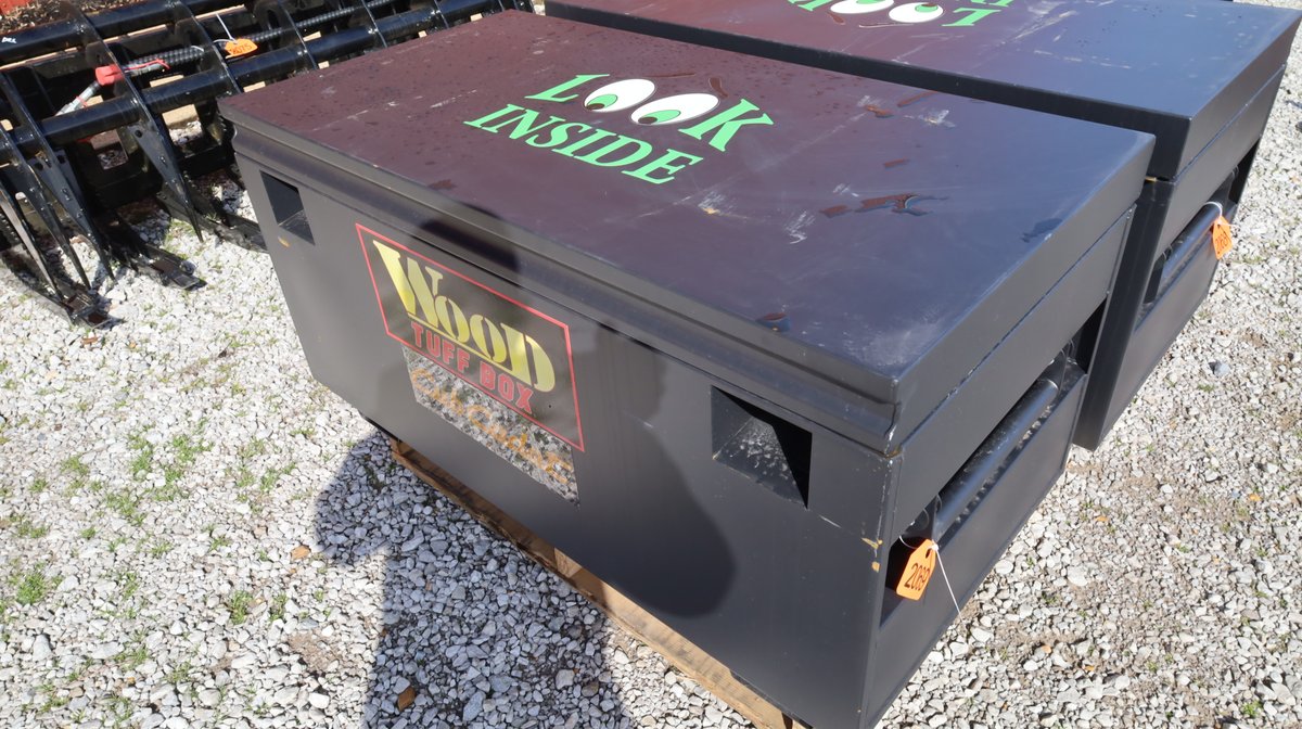 Wood Tuff Box w/ Cub Cadet Power Tools
