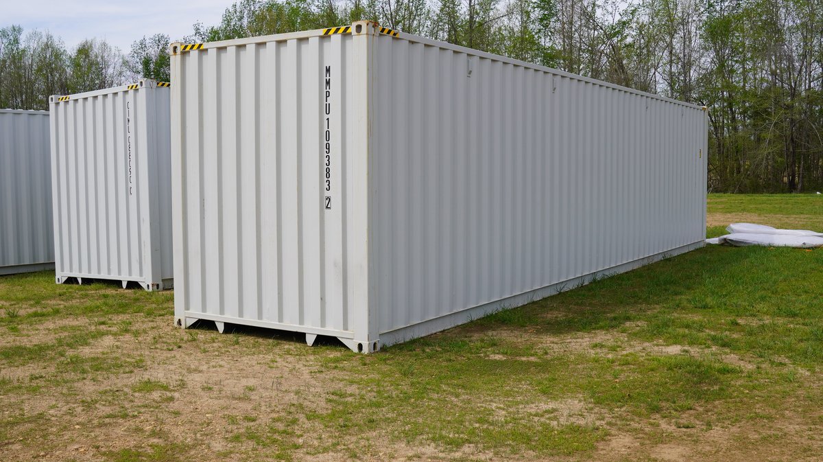 One Trip 40' Shipping Container 4 Side Doors